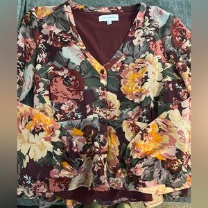 Nordstrom Floral Women's Top - Multicolor